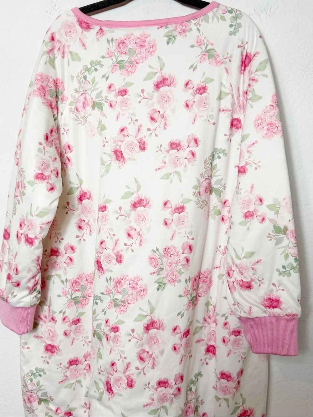 Litto Goose Pink Floral Sleep Sack Toddler XL 3T-4T NWOT